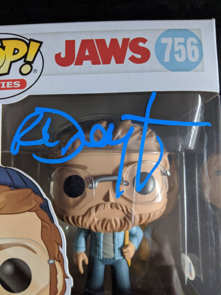 RICHARD DREYFUSS Signed MATT HOOPER Funko Pop Figure JAWS Autograph Beckett  BAS COA