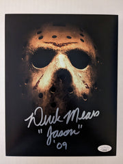 DEREK MEARS Signed 8x10 Photo JASON Voorhees Friday the 13th 2009 BAS JSA COA x