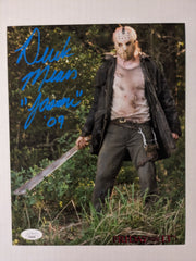 DEREK MEARS Signed 8x10 Photo JASON Voorhees Friday the 13th 2009 BAS JSA COA t