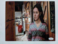 LAUREN MARIE TAYLOR Signed 8X10 Photo Friday the 13th Part 2 VICKI Autograph JSA