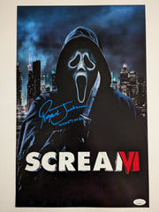 Roger JACKSON Signed SCREAM VI 11x17 Poster GHOSTFACE Autograph BAS JSA COA x