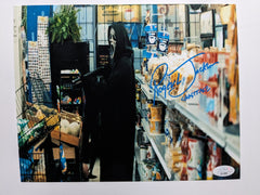 ROGER JACKSON Signed SCREAM 8x10 Photo GHOSTFACE Autograph JSA BAS BECKETT COA A