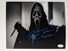 ROGER JACKSON Signed SCREAM 8x10 Photo GHOSTFACE Autograph JSA BAS BECKETT COA P