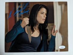 NEVE CAMPBELL Sidney Prescott Signed 8x10 Photo Scream JSA COA BBlue