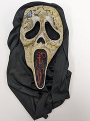 ROGER JACKSON Signed Aged GHOSTFACE MASK Autograph SCREAM VI JSA COA