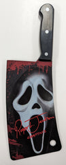 ROGER JACKSON Signed GHOSTFACE Image Prop Butcher KNIFE Scream JSA COA