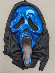 MATTHEW LILLARD Signed GHOSTFACE MASK Autograph SCREAM HORROR BAS JSA COA Blue