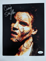 CRAIG SHEFFER Signed 8x10 PHOTO Nightbreed Aaron Boone Cabal Autograph JSA COA