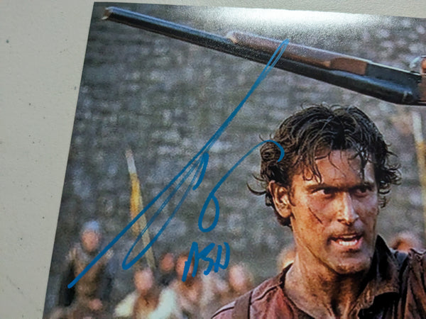 BRUCE CAMPBELL Signed ASH Evil Dead 8x10 PHOTO Autograph JSA D