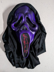 HENRY WINKLER Scream signed Ghostface Mask Mr Himbry Autograph JSA COA purple