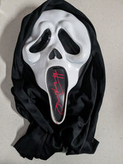 HENRY WINKLER Scream signed Ghostface Mask Mr Himbry Autograph JSA COA white