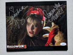 Tamara Glynn Signed 8X10 Photo Halloween 5 Autograph JSA COA B