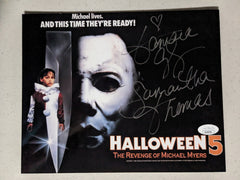 Tamara Glynn Signed 8X10 Photo Halloween 5 Autograph JSA COA C