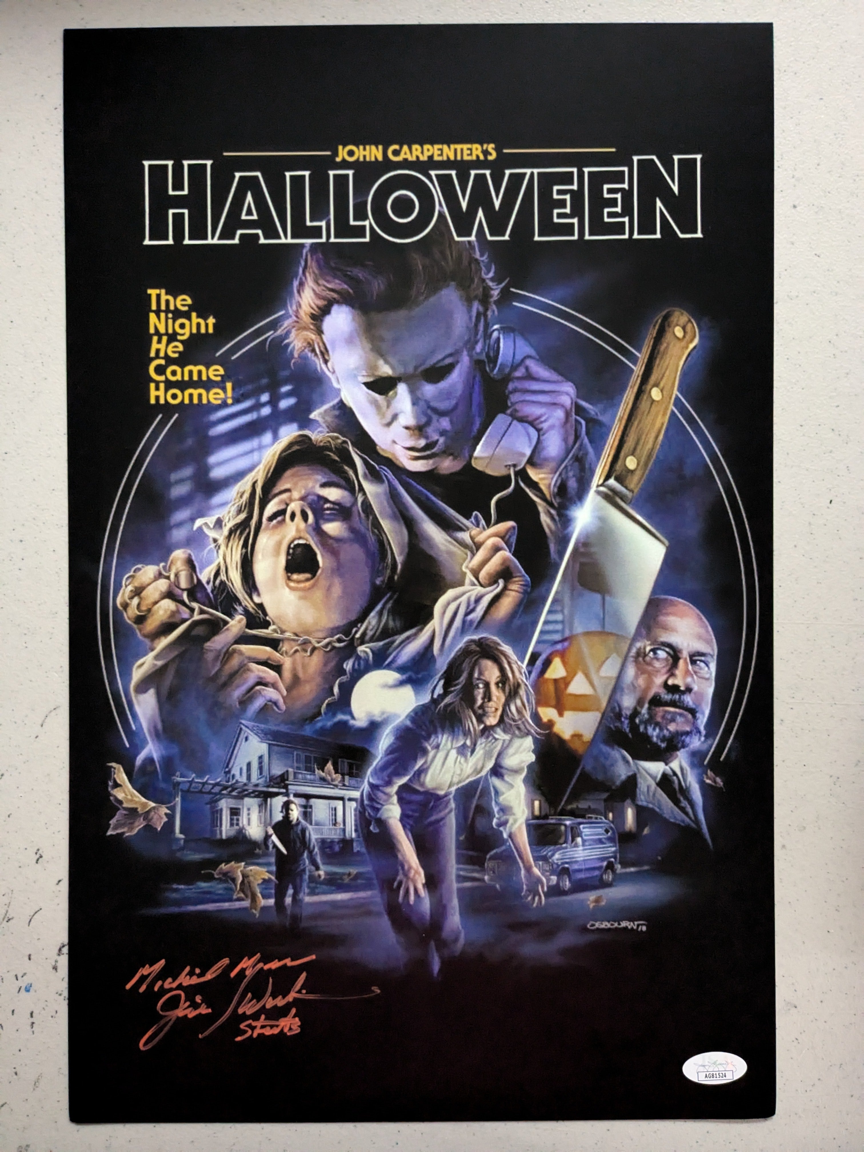 Micheal myers cheapest halloween poster