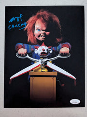 BRAD DOURIF Signed 8x10 PHOTO Child's Play Voice of CHUCKY JSA COA