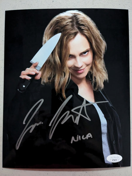 FIONA DOURIF Signed 8x10 PHOTO Nica Child's Play CHUCKY JSA COA A