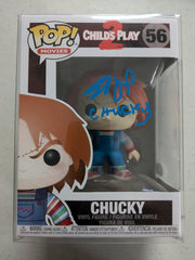 BRAD DOURIF Signed FUNKO POP Child's Play Voice of CHUCKY JSA COA