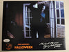 JIM WINBURN & CHARLES CYPHERS Signed HALLOWEEN 8x10 2 PHOTO LOT MYERS JSA COA