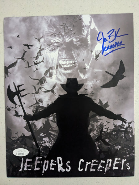 JONATHAN BRECK Signed Jeepers Creepers 8x10 Photo The Creeper Autograph BAS JSA G