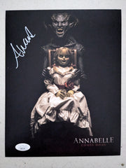 ALEXANDER WARD Signed 8x10 Photo Demon Annabelle Autograph JSA COA B