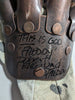 ROBERT ENGLUND Signed Metal FREDDY GLOVE Nightmare on Elm Street JSA COA blk