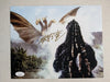 Hariken Hurricane Ryu Signed GODZILLA 8x10 Photo Suit Actor King Ghidorah JSA COA D