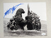 Hariken Hurricane Ryu Signed GODZILLA 8x10 Photo Suit Actor JSA COA Eb