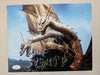 Hariken Hurricane Ryu Signed GODZILLA 8x10 Photo Suit Actor King Ghidorah JSA COA F