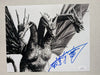 Hariken Hurricane Ryu Signed GODZILLA 8x10 Photo Suit Actor King Ghidorah JSA COA G