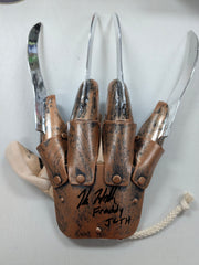 KANE HODDER Signed FREDDY Krueger GLOVE Jason Goes to Hell Friday the 13th 8 RARE JSA BAS