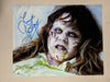 LINDA BLAIR Signed The EXORCIST 11x14 PHOTO Inscription Autograph JSA COA D