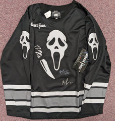 Matthew LILLARD & Skeet ULRICH Signed SCREAM GHOSTFACE JERSEY Autograph JSA COA Large