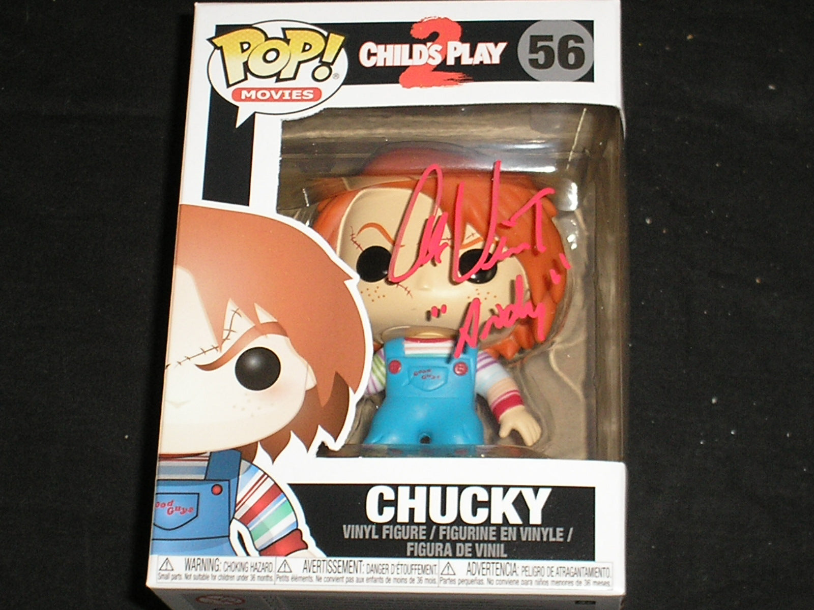 FUNKO POP - Child's Play Chucky Black Light Vinyl Figure