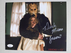 DEREK MEARS Signed 8x10 Photo JASON Voorhees Friday the 13th 2009 BAS JSA COA E