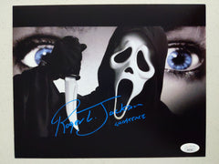 ROGER JACKSON Signed SCREAM 8x10 Photo GHOSTFACE Autograph BAS JSA COA J