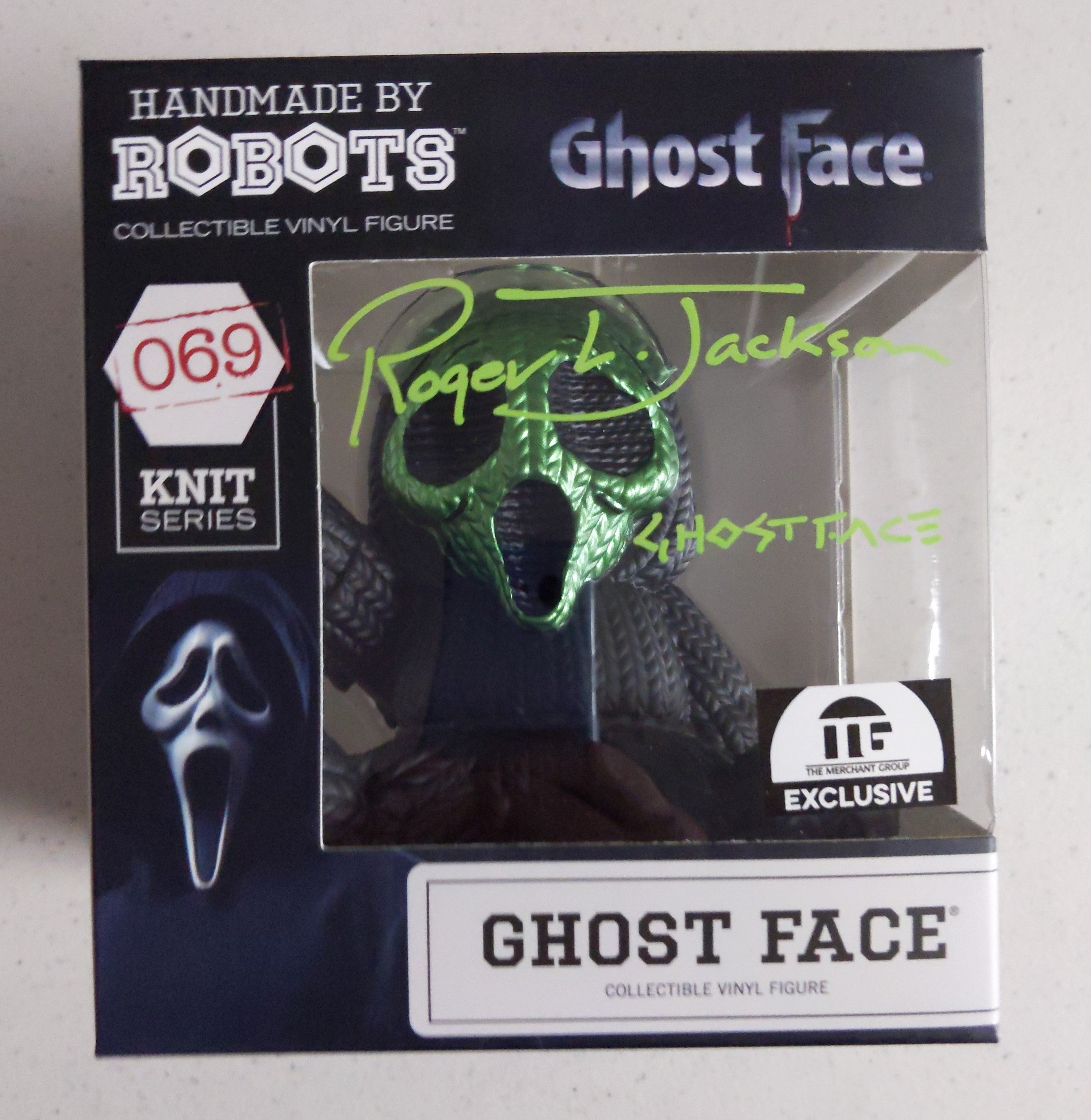 Ghost Face Handmade Vinyl Figure by Robots