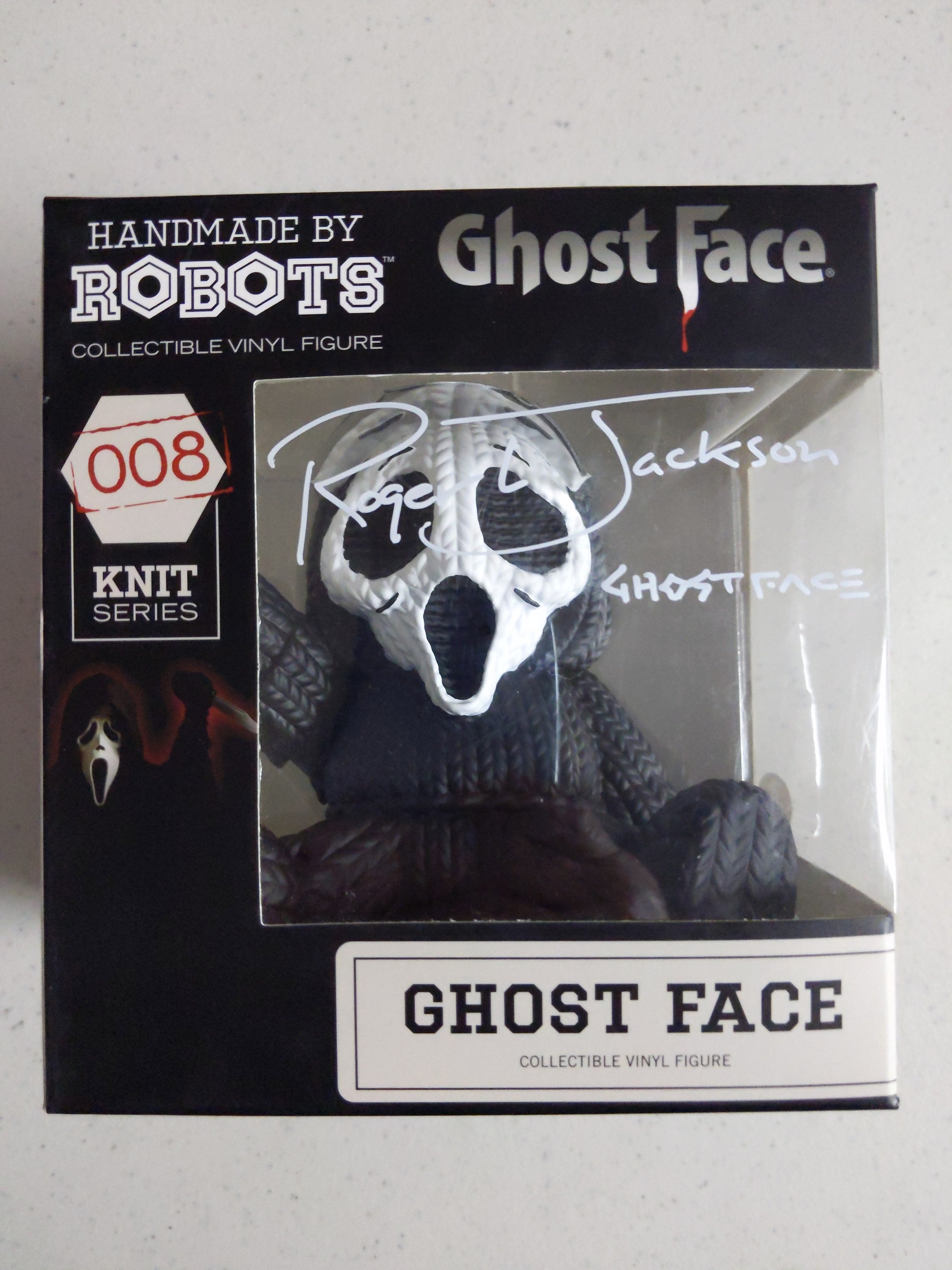 Handmade by Robots Scream Ghost Face Vinyl Figure