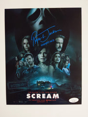 ROGER JACKSON Signed SCREAM 8x10 Photo GHOSTFACE Autograph BAS JSA COA U