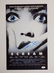 Roger JACKSON Signed SCREAM 11x17 Poster GHOSTFACE Autograph BAS JSA COA E