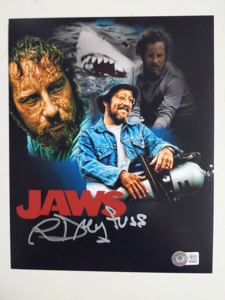 RICHARD DREYFUSS Signed 8x10 Photo Autograph Matt Hooper JSA BAS QR Z