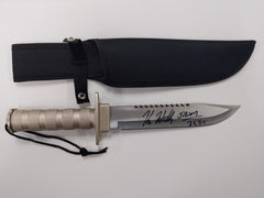 KANE HODDER Signed HUNTING KNIFE JASON Friday the 13th 7,8,9,X Auto BAS JSA COA