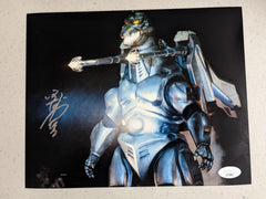 WATARU FUKUDA Signed MECHAGODZILLA  GODZILLA 8x10 Photo Suit Actor Autograph JSA COA B