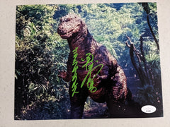 WATARU FUKUDA Signed GODZILLA 8x10 Photo Suit Actor Autograph BAS JSA COA A