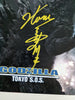 Kitagawa Nakagawa 2x signed Godzilla 11x17 PHOTO Autograph  JSA BAS COA