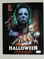 James JIM WINBURN Signed 8x10 Photo Michael Myers 1978 Halloween Autograph JSA COA D