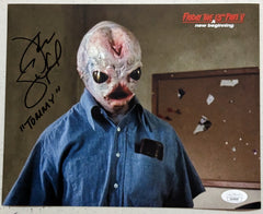 JOHN SHEPHERD Signed 8X10 Photo Tommy JASON VOORHEES  Friday the 13th V JSA C