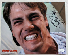 JOHN SHEPHERD Signed 8X10 Photo Tommy JASON VOORHEES  Friday the 13th V  JSA i