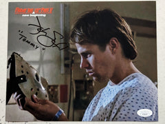 JOHN SHEPHERD Signed 8X10 Photo Tommy JASON VOORHEES  Friday the 13th V  JSA J