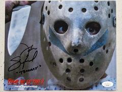 JOHN SHEPHERD Signed 8X10 Photo Tommy JASON VOORHEES  Friday the 13th V  JSA L